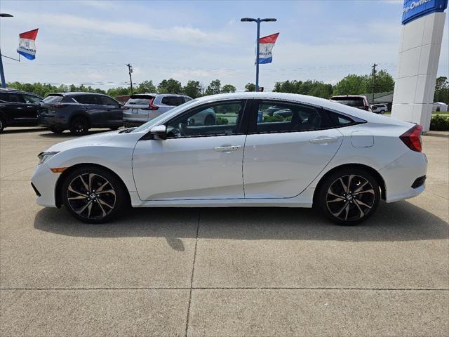 used 2020 Honda Civic car, priced at $21,900