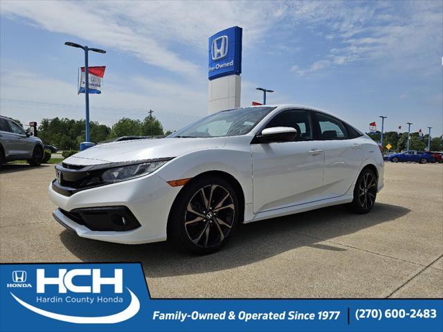 used 2020 Honda Civic car, priced at $21,900