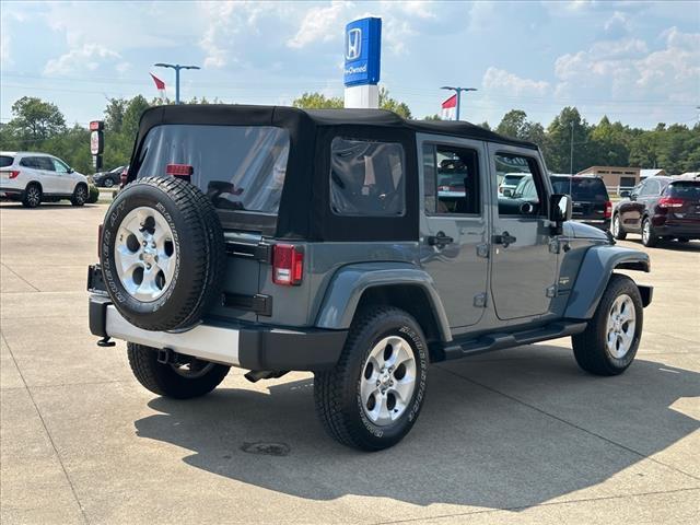 used 2015 Jeep Wrangler Unlimited car, priced at $24,115