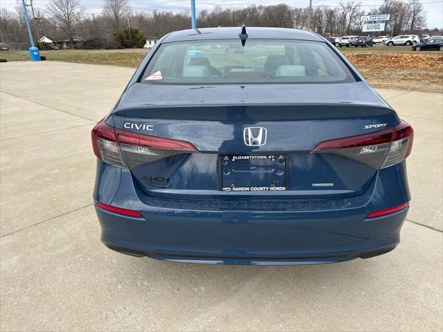 new 2025 Honda Civic Hybrid car, priced at $30,555