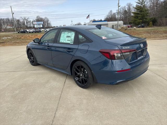 new 2025 Honda Civic Hybrid car, priced at $30,555