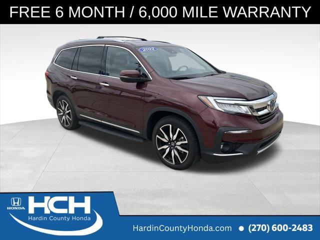 used 2022 Honda Pilot car, priced at $35,581