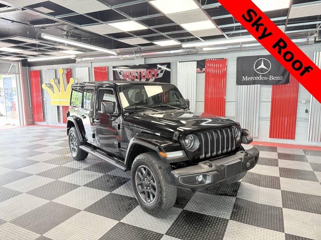 used 2021 Jeep Wrangler Unlimited car, priced at $32,981