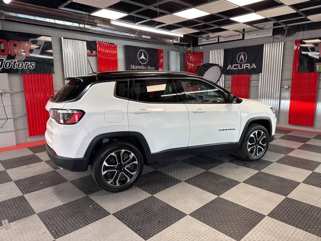 used 2022 Jeep Compass car, priced at $24,888