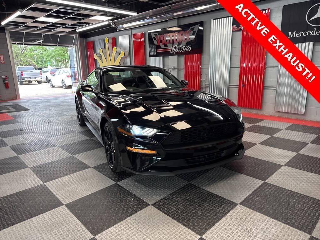used 2022 Ford Mustang car, priced at $27,048