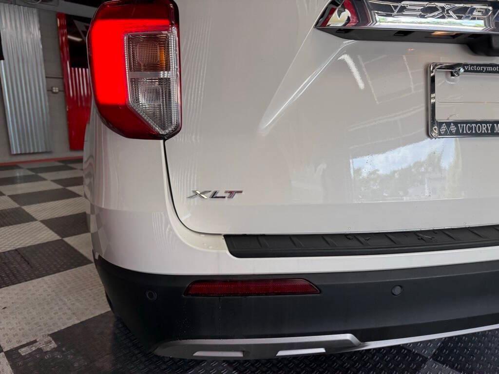 used 2022 Ford Explorer car, priced at $27,684