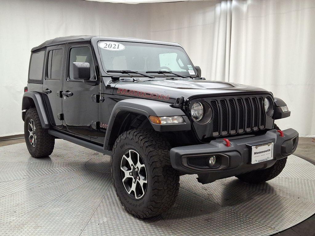 used 2021 Jeep Wrangler Unlimited car, priced at $34,115