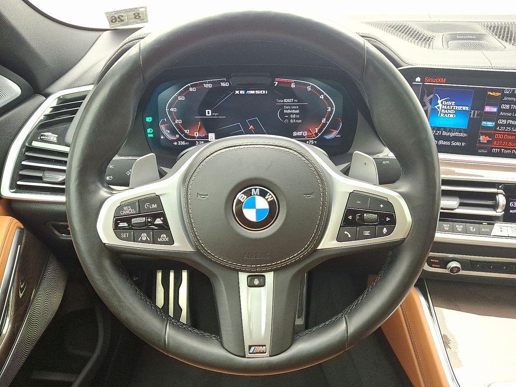used 2022 BMW X6 car, priced at $48,157