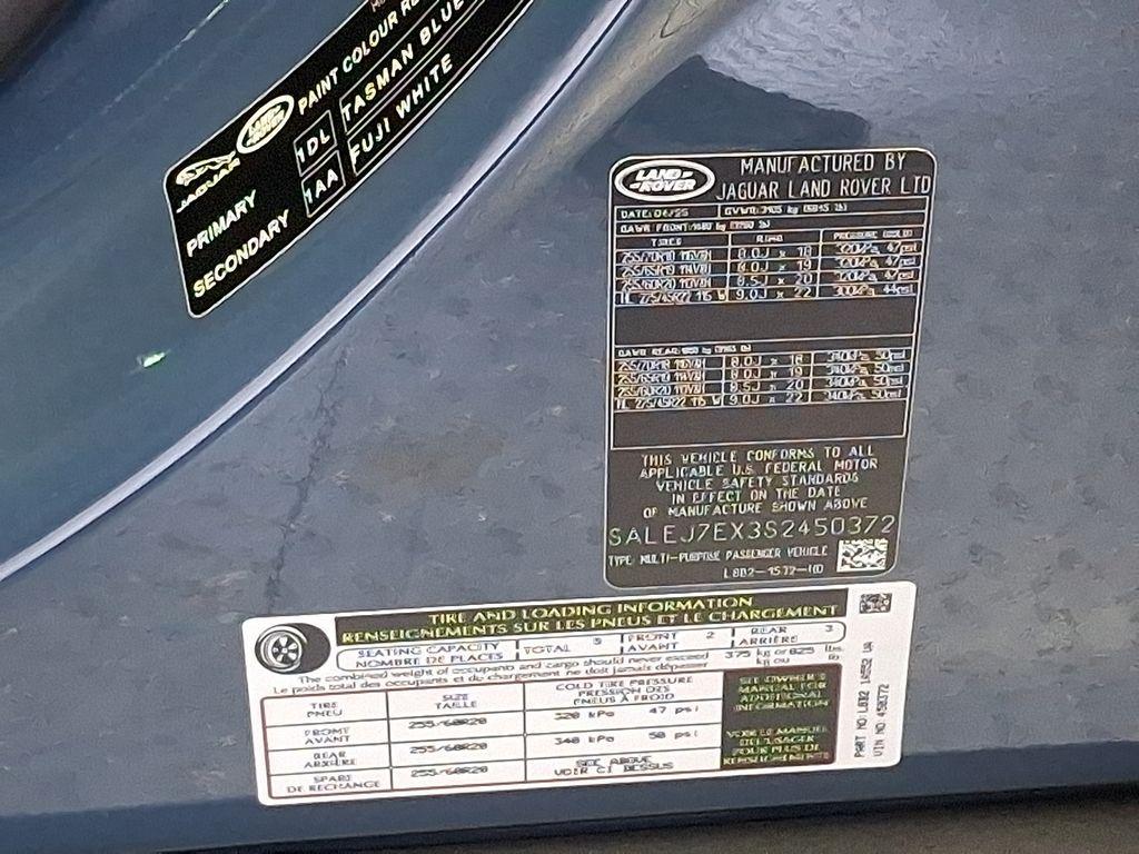new 2025 Land Rover Defender car, priced at $77,750