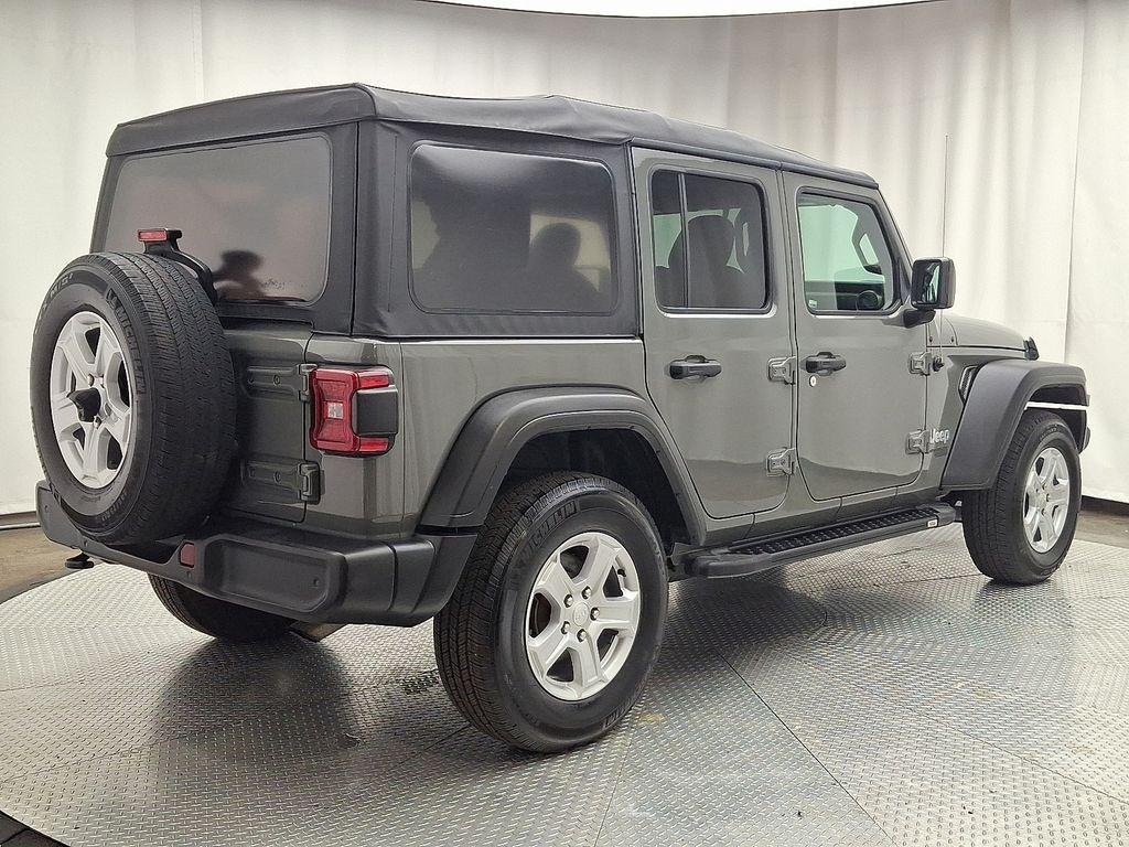 used 2021 Jeep Wrangler Unlimited car, priced at $32,996