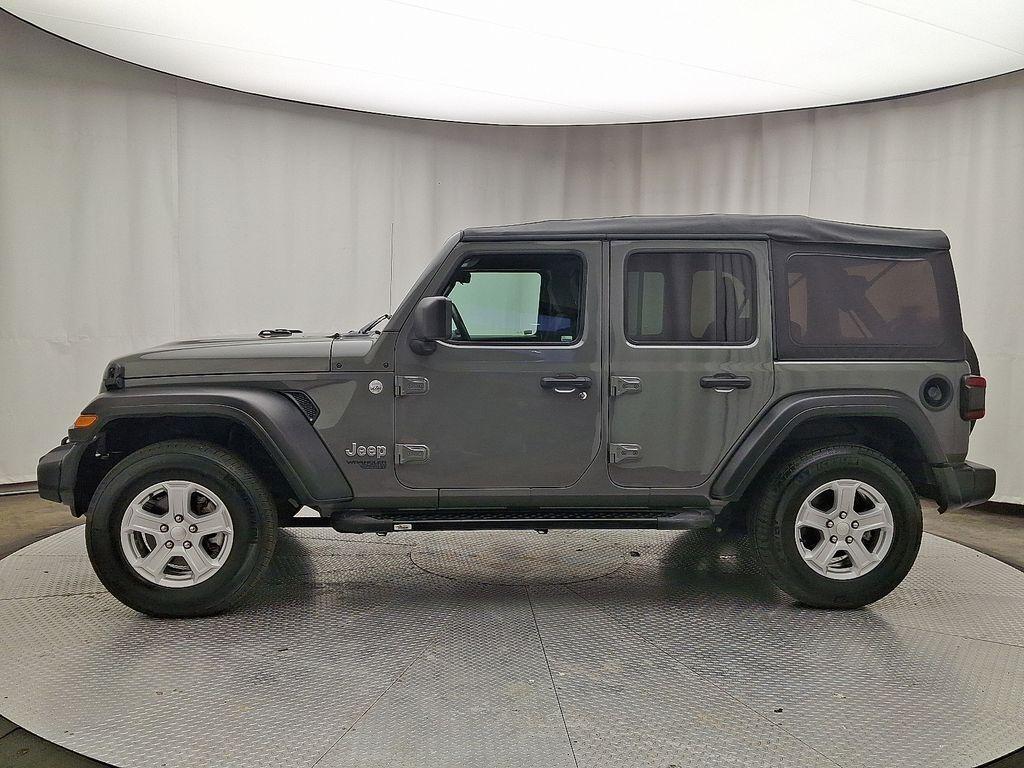 used 2021 Jeep Wrangler Unlimited car, priced at $32,996