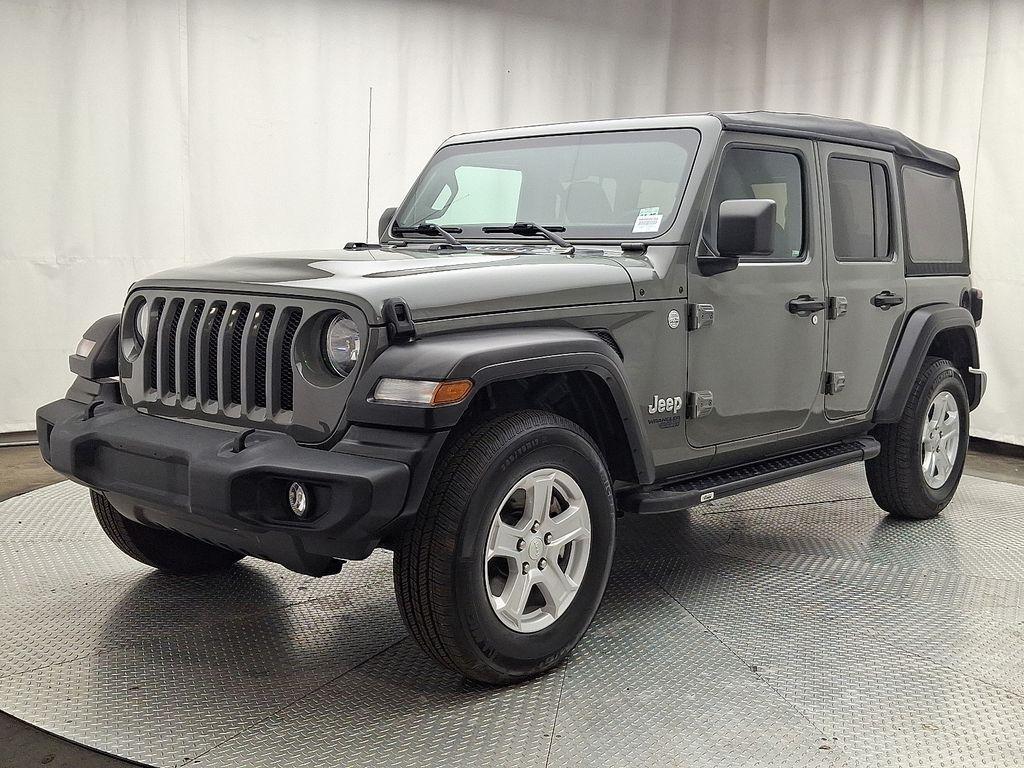 used 2021 Jeep Wrangler Unlimited car, priced at $32,996