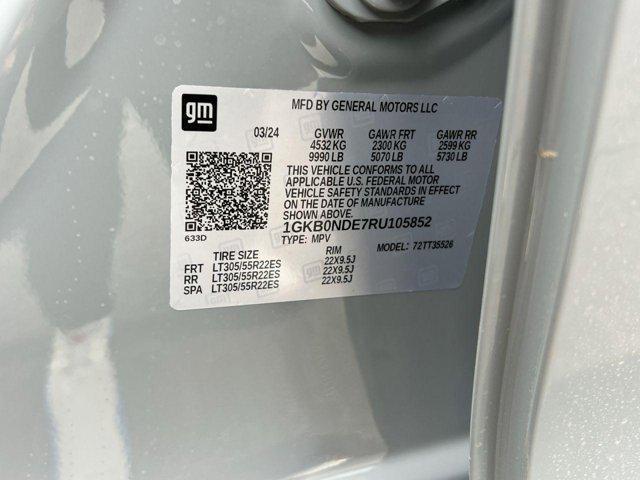 new 2024 GMC HUMMER EV SUV car, priced at $105,965