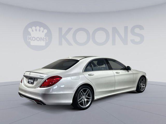 used 2015 Mercedes-Benz S-Class car, priced at $22,500