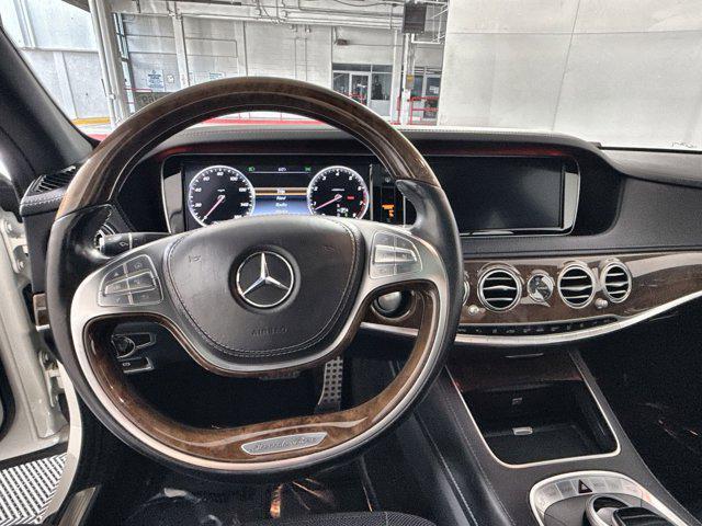 used 2015 Mercedes-Benz S-Class car, priced at $22,500