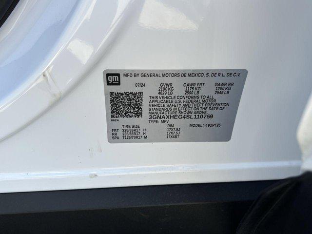 new 2025 Chevrolet Equinox car, priced at $26,899