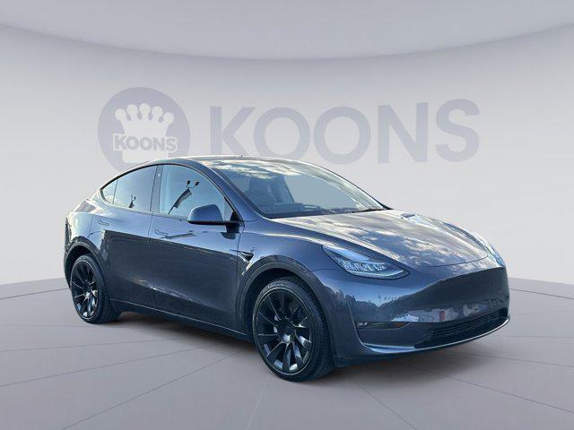 used 2021 Tesla Model Y car, priced at $28,000