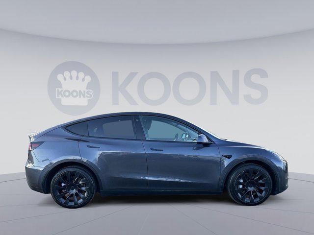 used 2021 Tesla Model Y car, priced at $28,000