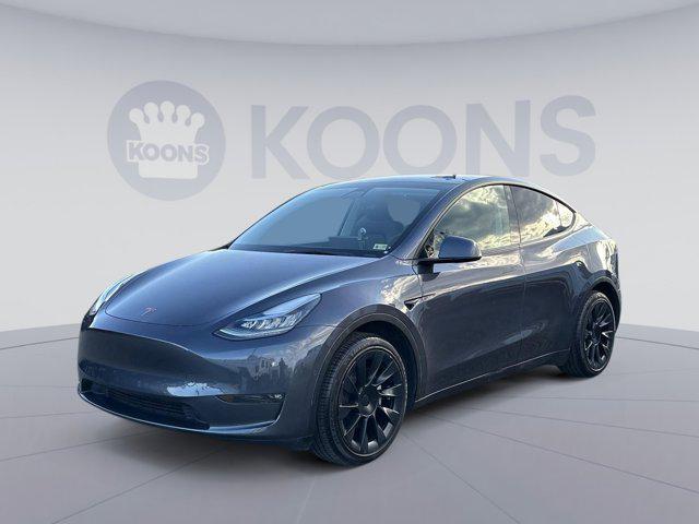 used 2021 Tesla Model Y car, priced at $28,000