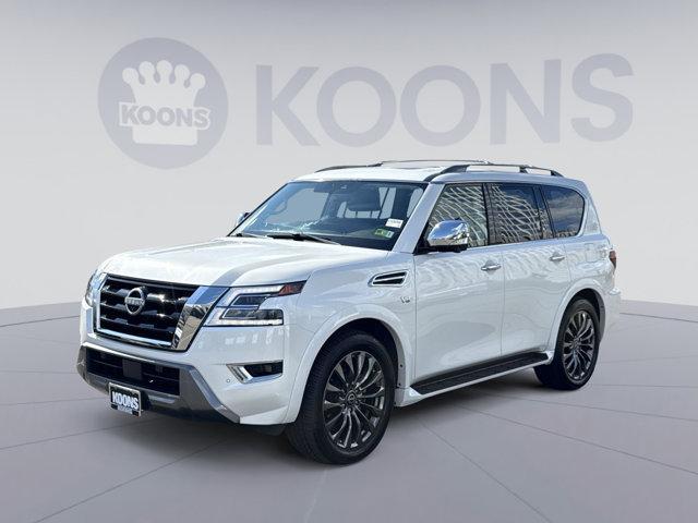 used 2022 Nissan Armada car, priced at $33,500