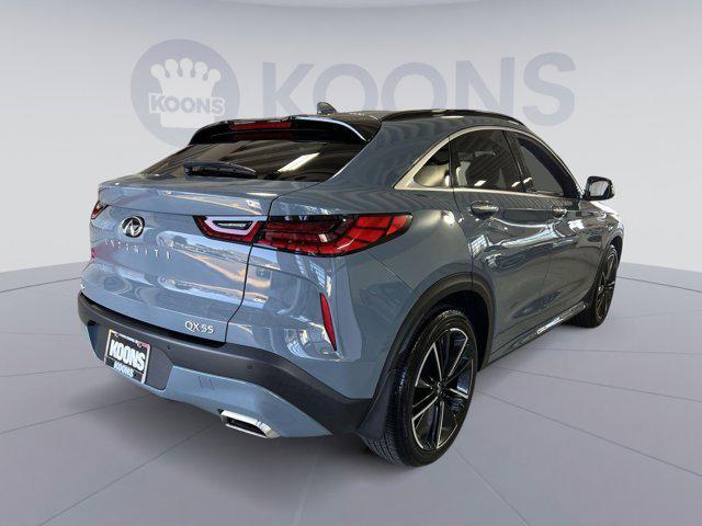 used 2022 INFINITI QX55 car, priced at $30,500