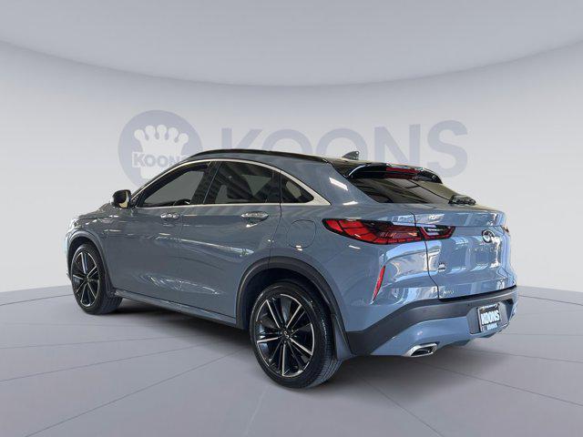 used 2022 INFINITI QX55 car, priced at $30,500