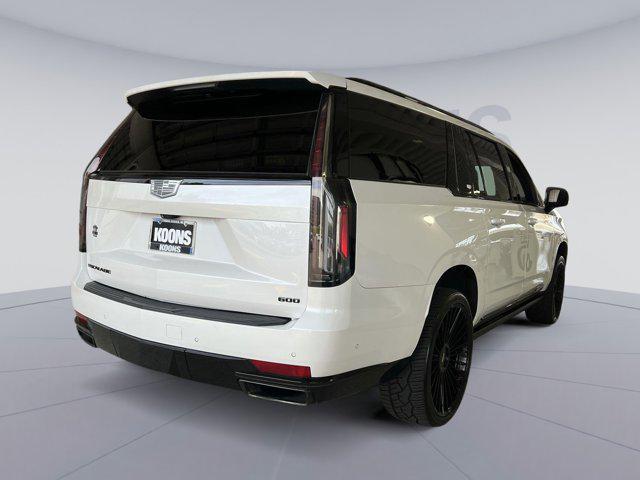 used 2022 Cadillac Escalade ESV car, priced at $76,500