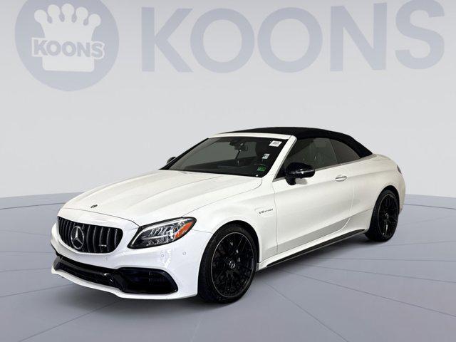 used 2021 Mercedes-Benz AMG C 63 car, priced at $55,000