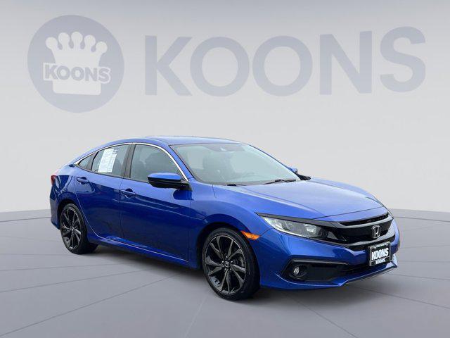 used 2020 Honda Civic car, priced at $18,500