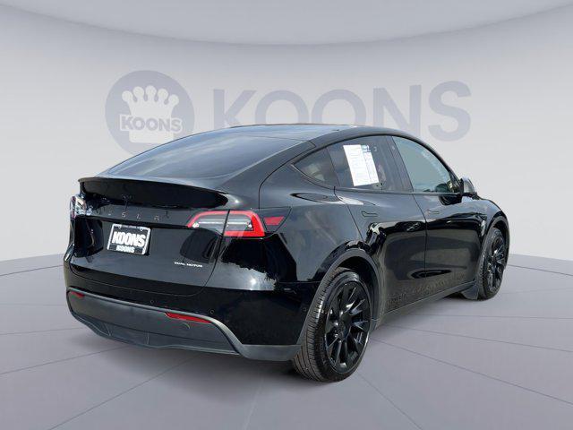 used 2021 Tesla Model Y car, priced at $25,500