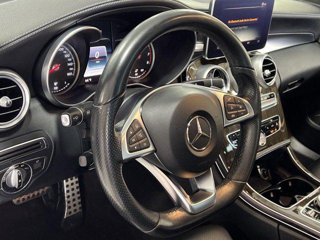 used 2015 Mercedes-Benz C-Class car, priced at $17,500