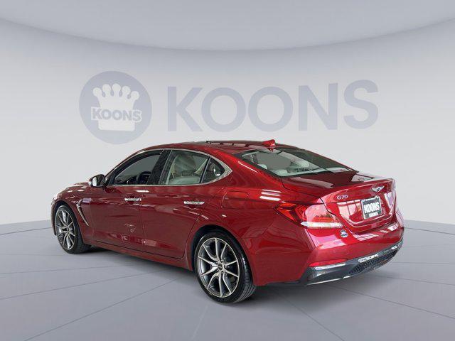 used 2019 Genesis G70 car, priced at $22,000