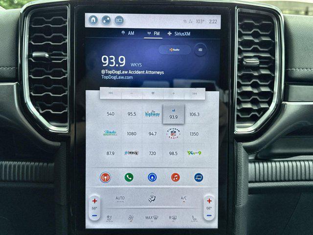 used 2024 Ford Ranger car, priced at $40,000