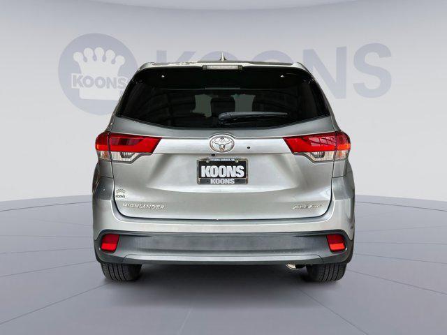 used 2019 Toyota Highlander car, priced at $22,000