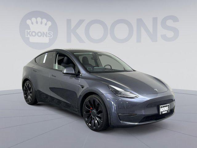 used 2022 Tesla Model Y car, priced at $28,500