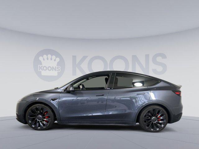 used 2022 Tesla Model Y car, priced at $28,500