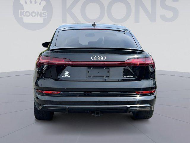 used 2021 Audi e-tron Sportback car, priced at $34,000