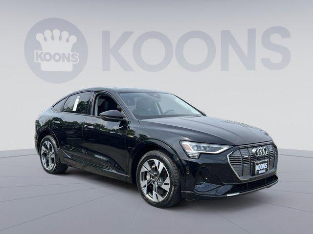 used 2021 Audi e-tron Sportback car, priced at $34,000