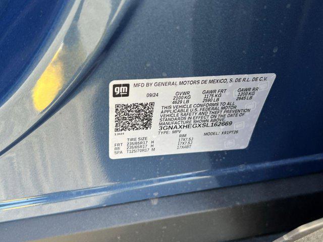 new 2025 Chevrolet Equinox car, priced at $28,112