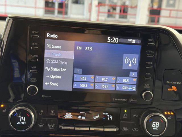 used 2022 Toyota Highlander car, priced at $37,500