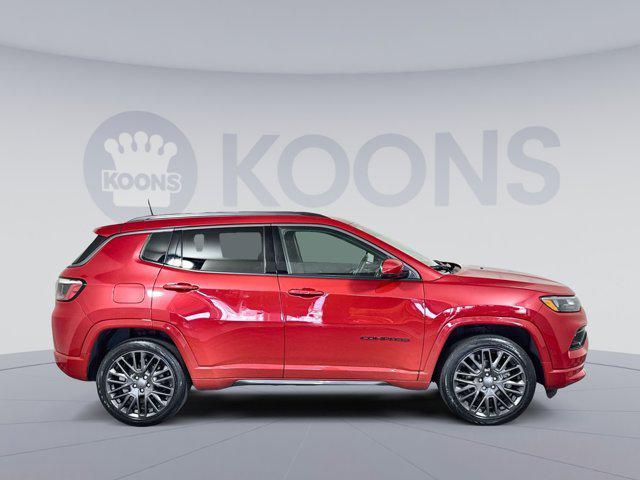 used 2022 Jeep Compass car, priced at $20,500