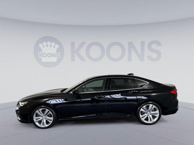 used 2021 Acura TLX car, priced at $23,000