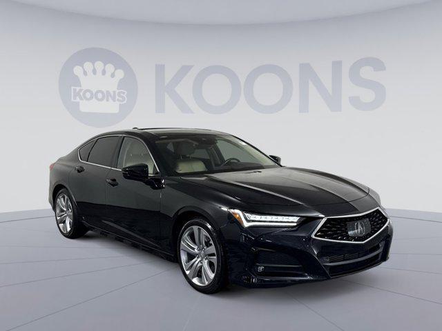 used 2021 Acura TLX car, priced at $23,000