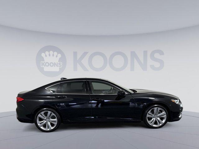 used 2021 Acura TLX car, priced at $23,000