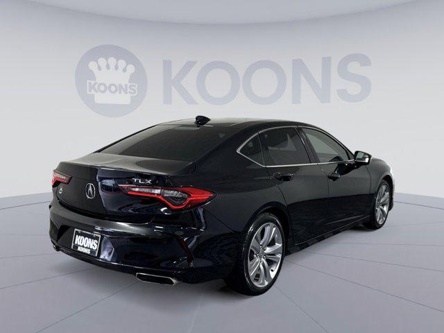 used 2021 Acura TLX car, priced at $23,000