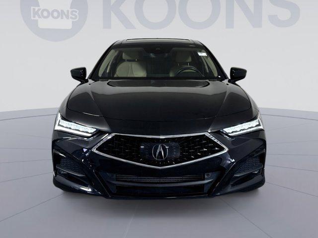 used 2021 Acura TLX car, priced at $23,000
