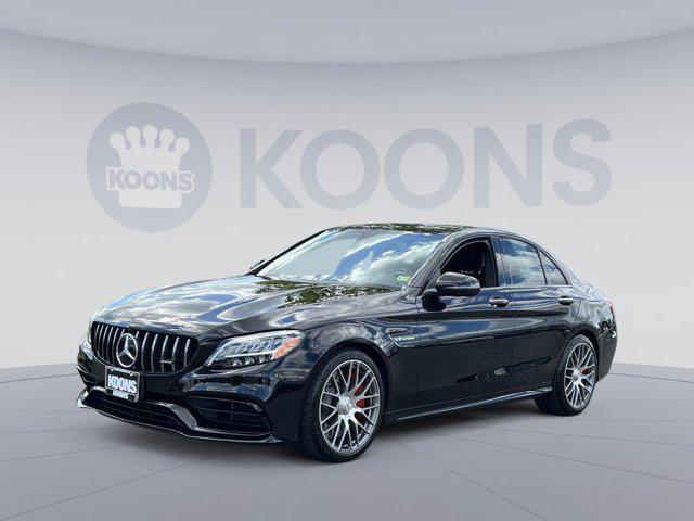 used 2021 Mercedes-Benz AMG C 63 car, priced at $70,000