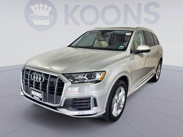 used 2021 Audi Q7 car, priced at $27,500