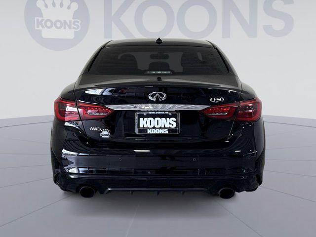 used 2021 INFINITI Q50 car, priced at $21,000