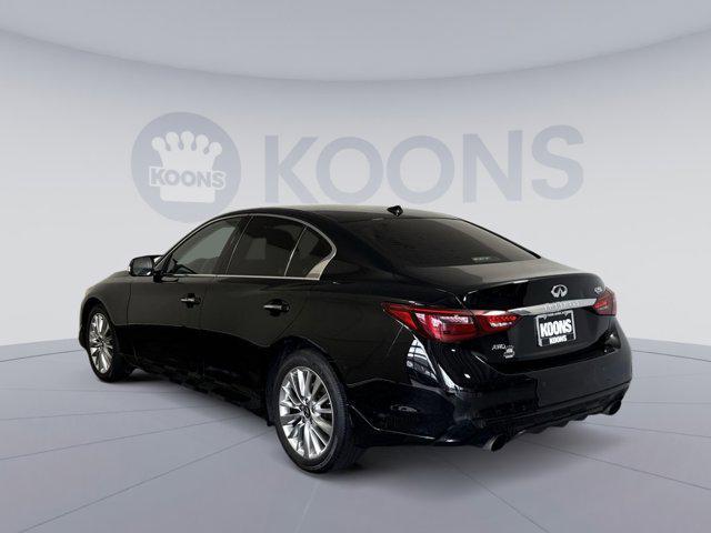 used 2021 INFINITI Q50 car, priced at $21,000